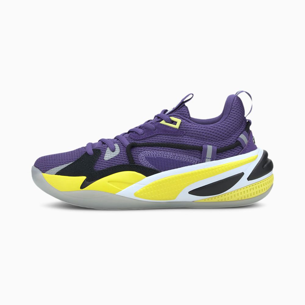 Puma RS-Dreamer Purple Heart Lány Kosárlabda Cipő - Lila/Sárga ( Hungary - FRUHV6570 )
